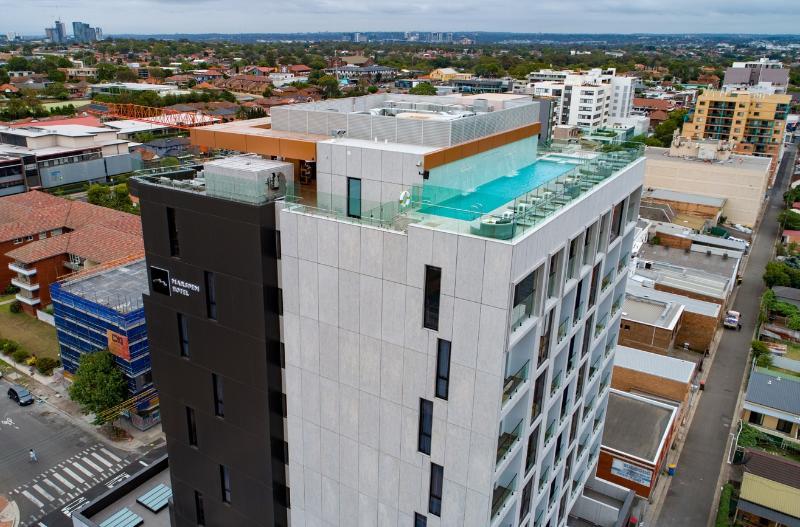 Crowne Plaza Sydney Burwood By Ihg Hotel Exterior foto